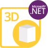 Aspose.3D pour Python via le logo du produit .NET