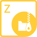 Aspose.ZIP pour Python via le logo du produit .NET